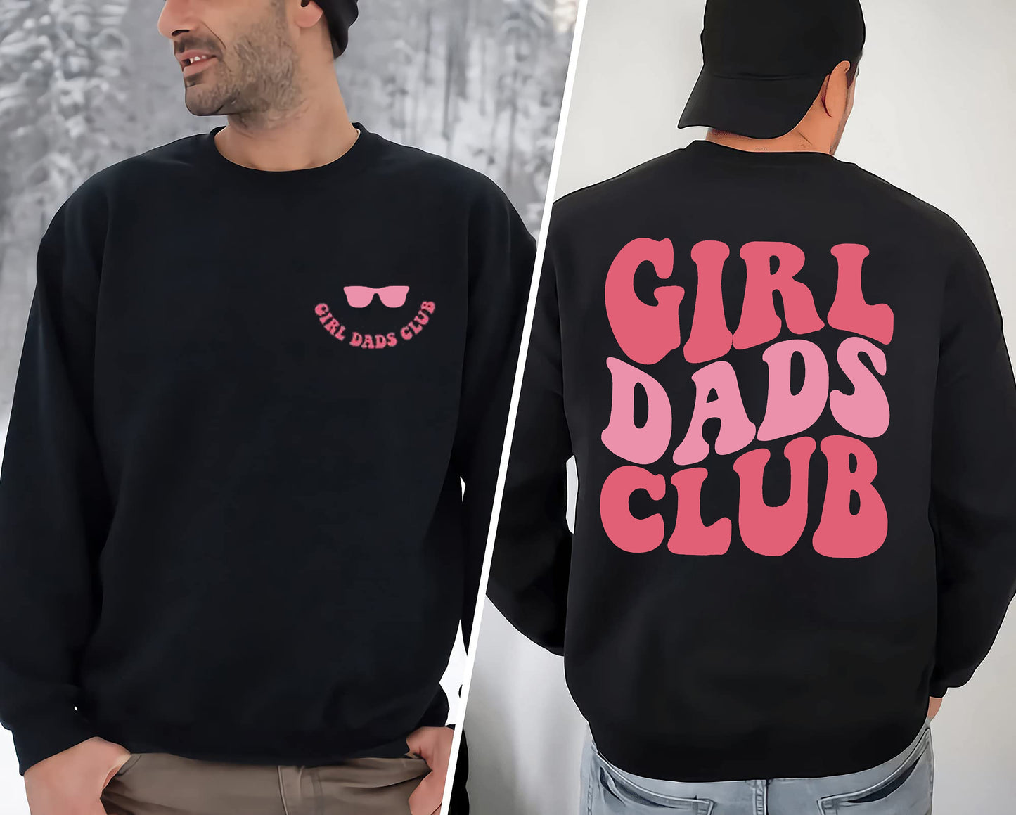 Father's Day Shirt, Girl Dads Club Sweatshirt, Girl Dads Club Shirt, Girl Dad Gift, Dad Gift, Dad Sweatshirt, Dad Shirt, Dad Birthday Gift