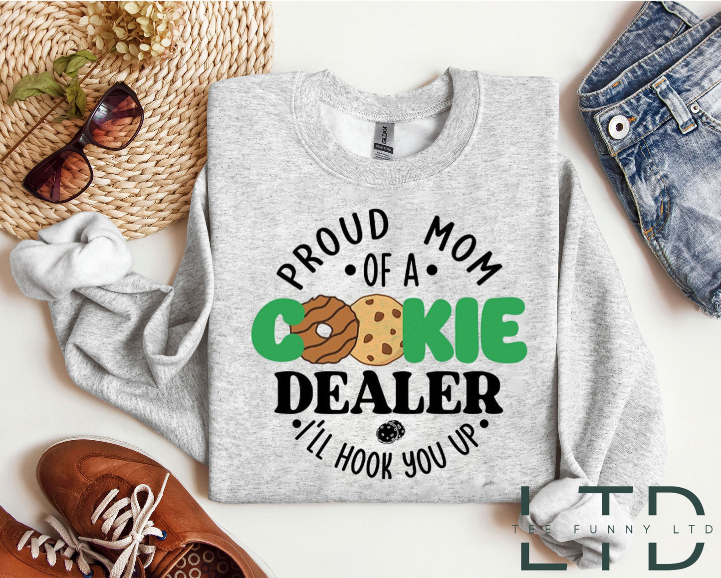 Léine Dealer Cookie Cailín Gasóga, Léine Mam Gasóga Cailín, Léine Dealer Fianán, Léine Fianán Gasóga Cailín, Léine Dealer Cookie, Fianáin Gasóga Cailín