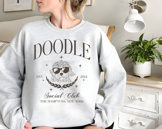 Goldendoodle Social Club Sweatshirt, Goldendoodle Hoodie, Golden Doodle mom, Doodle Dog, Golden doodle gift, Mother days shirt, Mom Gift