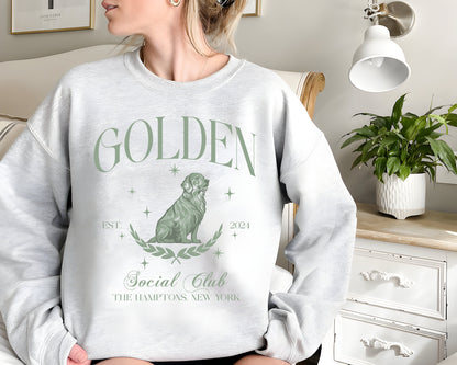 Golden retriever Social Club Sweatshirt, Golden retrieve shirt, Golden Retriever gifts, Golden Retriever, Golden Retriever mom Golden Hoodie