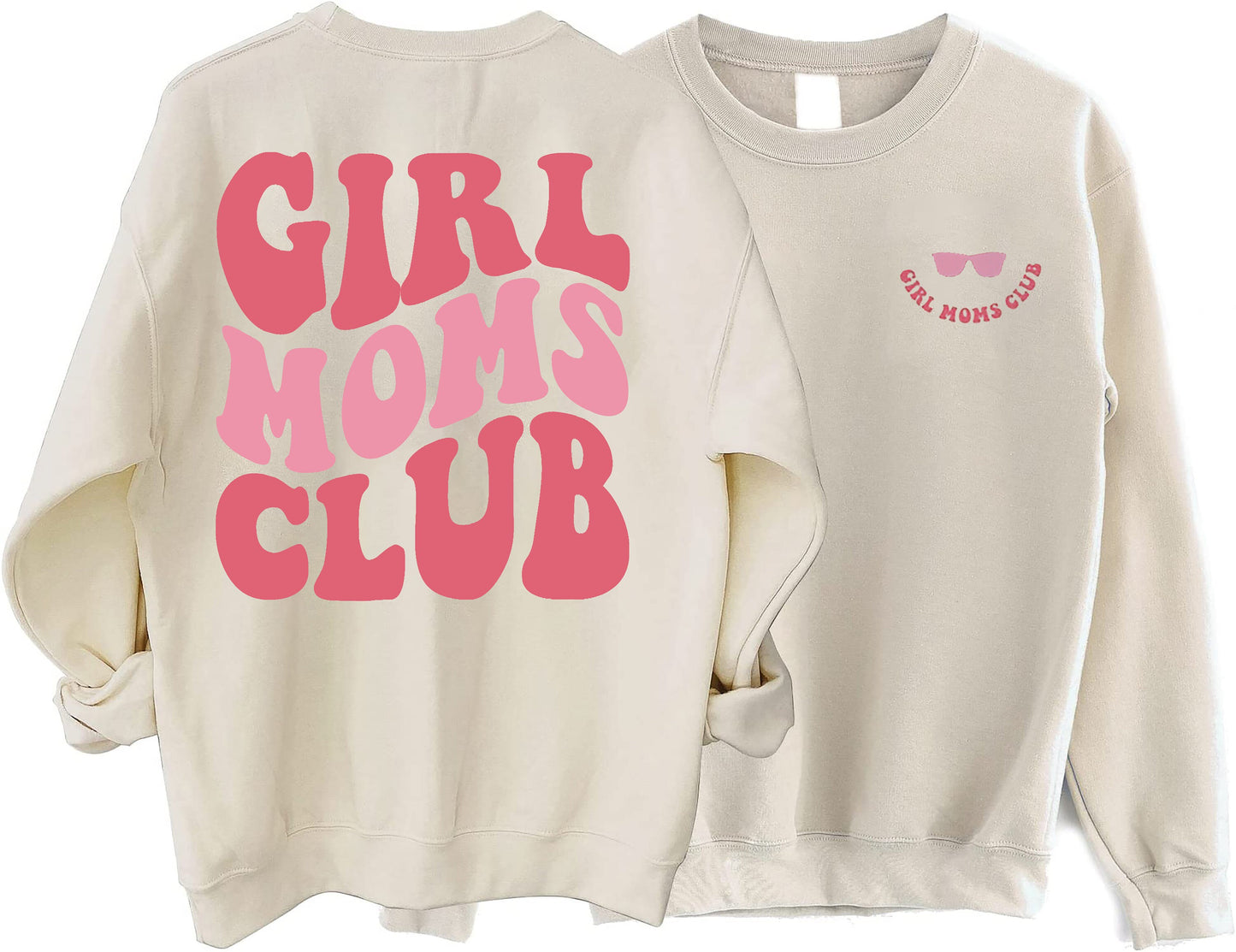 Girl Moms Club Sweatshirt, Girl Mom Club, Girl Mom Sweatshirt, Mom Sweatshirt, Mama Shirt, New Mom Gift, Mom Birthday Gift, Mama Sweatshirt