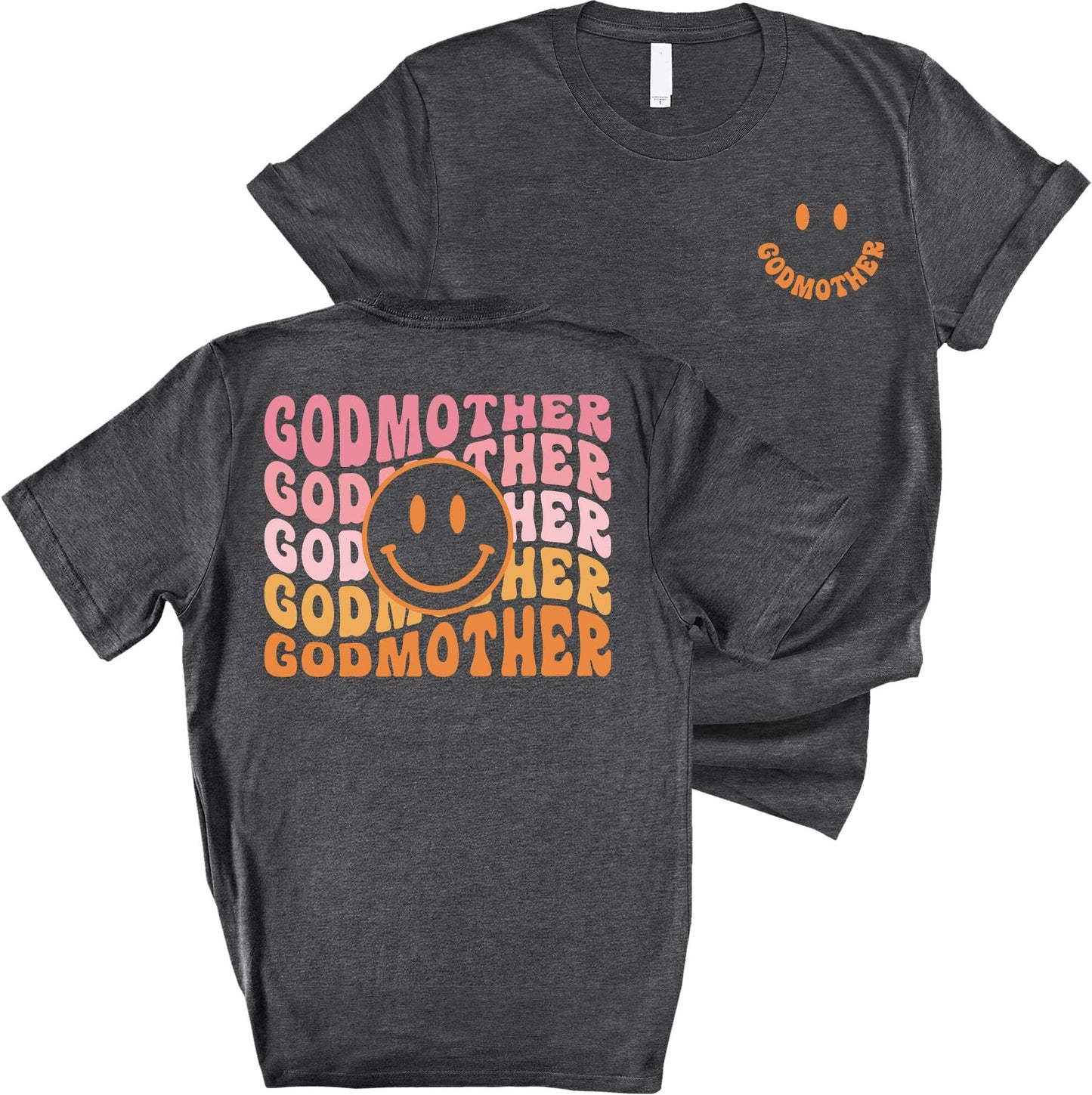 God Mother Gift, Custom Godmother With Kid Names Sweatshirt or Hoodie, God Mother Sweater, Godmother Proposal Crewneck, Mother's Day Gift