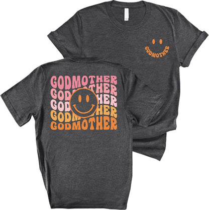 God Mother Gift, Custom Godmother With Kid Names Sweatshirt or Hoodie, God Mother Sweater, Godmother Proposal Crewneck, Mother's Day Gift