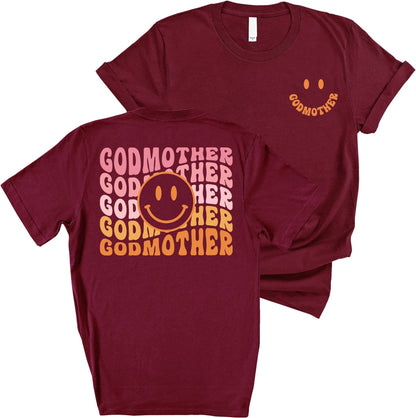 God Mother Gift, Custom Godmother With Kid Names Sweatshirt or Hoodie, God Mother Sweater, Godmother Proposal Crewneck, Mother's Day Gift