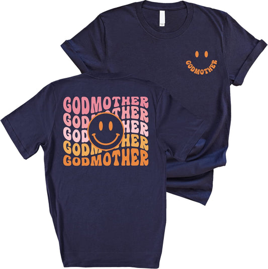 God Mother Gift, Custom Godmother With Kid Names Sweatshirt or Hoodie, God Mother Sweater, Godmother Proposal Crewneck, Mother's Day Gift