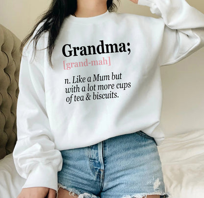 Grandma Sweatshirt, Grandpa Sweatshirt, Nana Papa Couple Sweatshirt, Funma and Funpa Funny Sweaters, Nana Papa Definition Saying sweatshirt