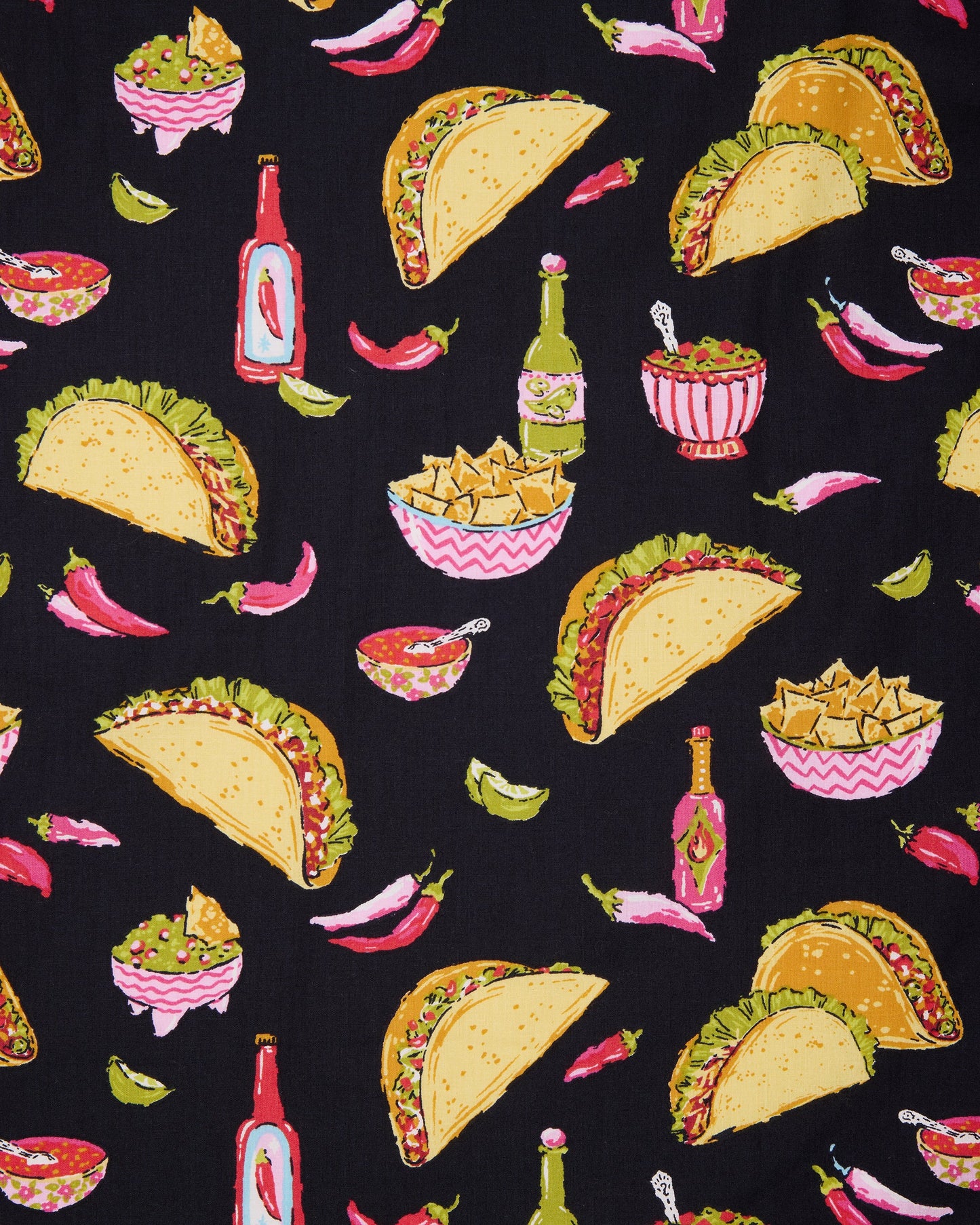 Guac On - Short Pajamas Set - Lava Rock