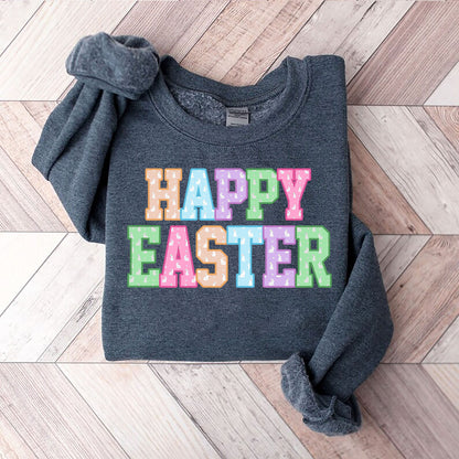 Happy Easter Sweathirt, Easter shirt, Easter Bunny Graphic Tee, Unisex Tee, T-shirt for Easter, Easter shirts for Women, Gift for Her