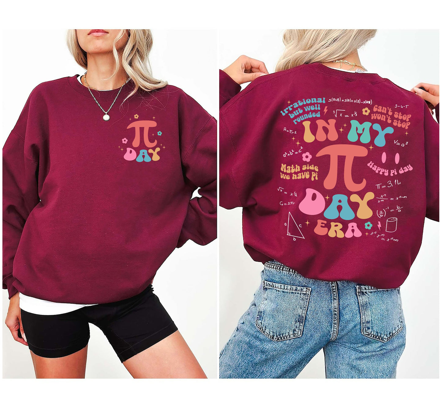 Lá Pí Shona, Geansaí Grá Mata, Léine Bronntanas an Mhúinteora Mata, Léinte Roghchláir Pí, Tee Múinteora Bunrang, Léine Mata, Léine Eolaíochta, Léine Nerdy