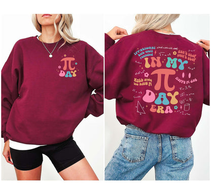 Lá Pí Shona, Geansaí Grá Mata, Léine Bronntanas an Mhúinteora Mata, Léinte Roghchláir Pí, Tee Múinteora Bunrang, Léine Mata, Léine Eolaíochta, Léine Nerdy