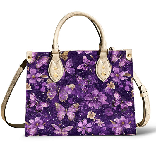 Leather Bag Velvet Wings