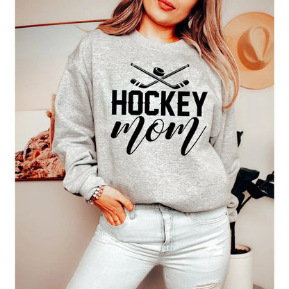 Hockey Mom Number Sweatshirt, Hockey Player Sweatshirt, Custom Hockey Mom Sweatshirt,Mom Sweatshirt,Hockey Sweatshirt, Gift For Hockey gift