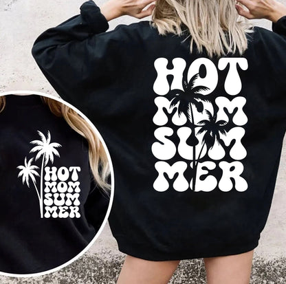 Hot Mom Summer T-shirt, Hot Mom Shirt, Mom Life Tee Shirt, Beach Vibes Shirt, Vacay Vibes Shirt, Summer Shirt, Summer Vibes T-shirt