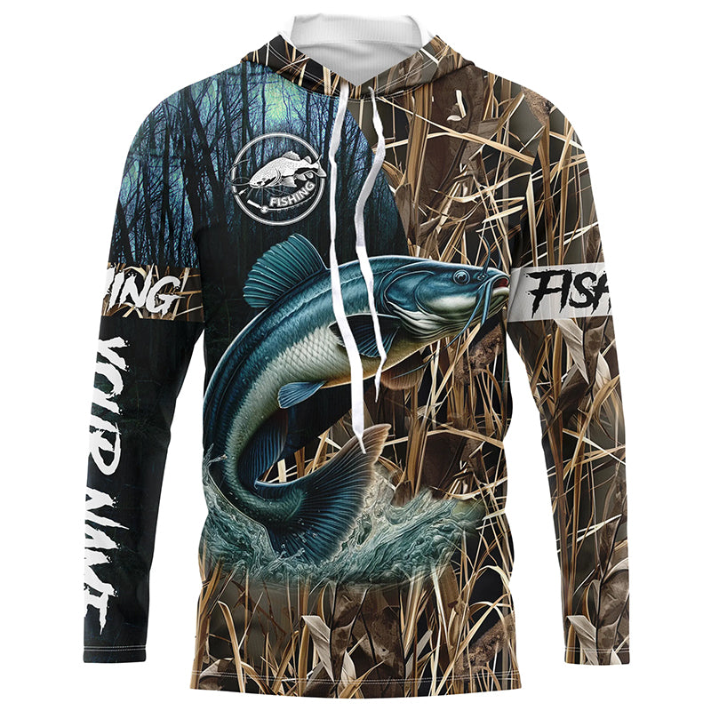 Catfish Fishing Customize Name 3D All Over Printed Shirts For Men, women, kid Personalized Fishing Gift