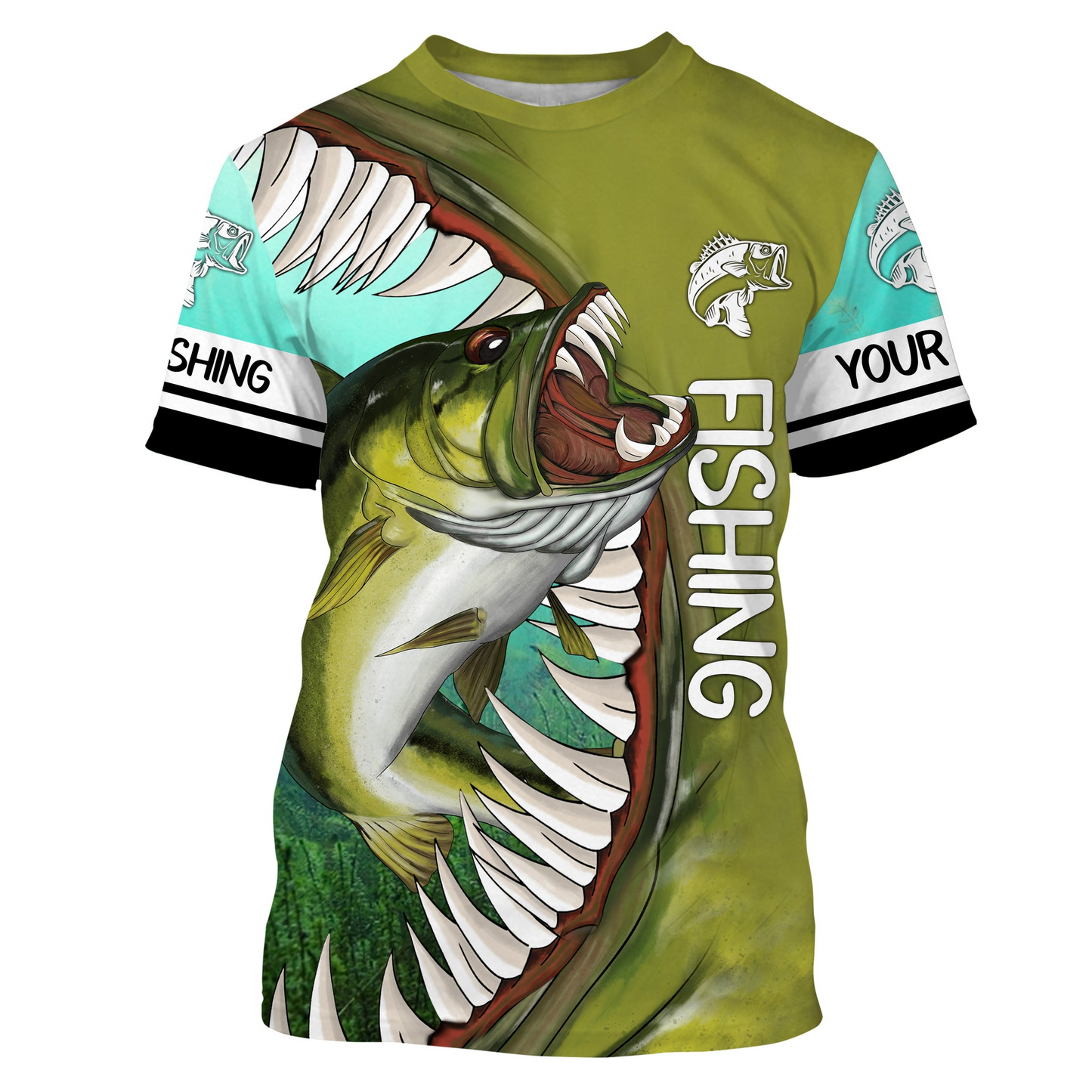Personalized Largemouth Bass Fishing jerseys, tournament fishing shirts
