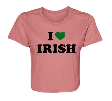 Is breá liom Tí Cropped Gaelach, Y2K St Paddy Cropped Tee,Tí Cropped Éireannach,Léine Unisex,Tí Feistithe na mBan Lá Fhéile Pádraig,Y2K Éadaí,Trendy Top