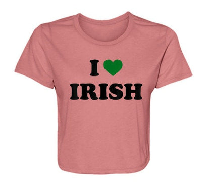 Is breá liom Tí Cropped Gaelach, Y2K St Paddy Cropped Tee,Tí Cropped Éireannach,Léine Unisex,Tí Feistithe na mBan Lá Fhéile Pádraig,Y2K Éadaí,Trendy Top