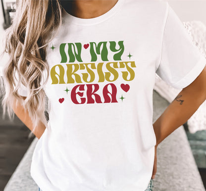I Mo Léine Ré Ealaíontóra, Bronntanas don Ealaíontóir, Léine Ealaíontóra Makeup, Bronntanas Tee Ealaíontóra, Lover Ealaíne, Léine Múinteora Ealaíne, Ealaíontóir Tatú, Tees Péintéir