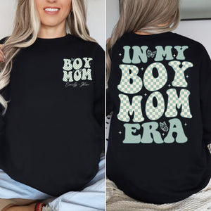 In My Boy Mom Era Shirt, Custom Boy Mom Sweatshirt, Retro Boy Mama Shirt, Mother's Day Gifts For Boy Mama, New Boy Mama Gifts, Mom Of Boys
