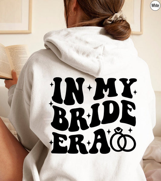 In My Bride Era Sweatshirt, Retro Bride Sweatshirt, Future Mrs Sweater, Bride Gift, Fiancee Crewneck, Engagement Gift, Bridal Shower Shirt