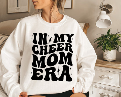 In My Cheer Mom Era Shirt, Cheer Mom Shirt, Game Day Tees, Sports Mom Shirt, Cheer Era Shirt, Cheer Mom Tee, Mom Life Shirt