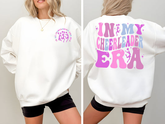 In My Cheerleader Era Sweatshirt, In My Cheer Era Shirt, Cheerleader Sweatshirt, Cheerleader Gifts, Cheerleader Shirt, Cheerleader Hoodie
