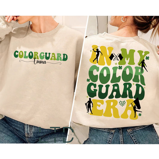 In my Color Guard Era Shirt, Color Guard Senior Gift, Color Guard Sweatshirt, Girls Coach Gifts Shirt, Color Guard Gift, Patrick's Day