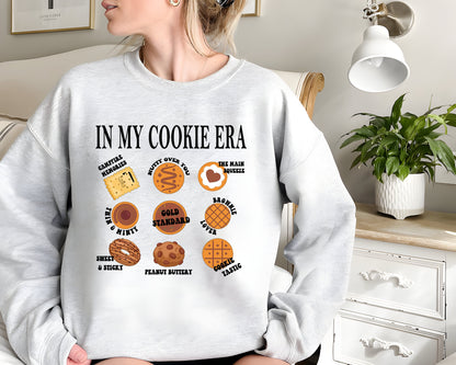 In My Cookie Era Sweatshirt, Girl Scout Shirts, Cookie Dealer Shirts, Cookie Scout Mom Shirt, Scout Troop Shirt, Cookie Season Shirt