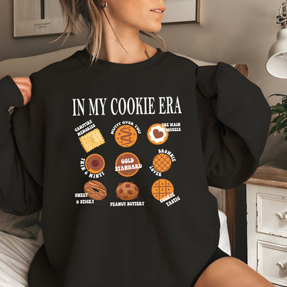 In My Cookie Era Sweatshirt, Girl Scout Shirts, Cookie Dealer Shirts, Cookie Scout Mom Shirt, Scout Troop Shirt, Cookie Season Shirt