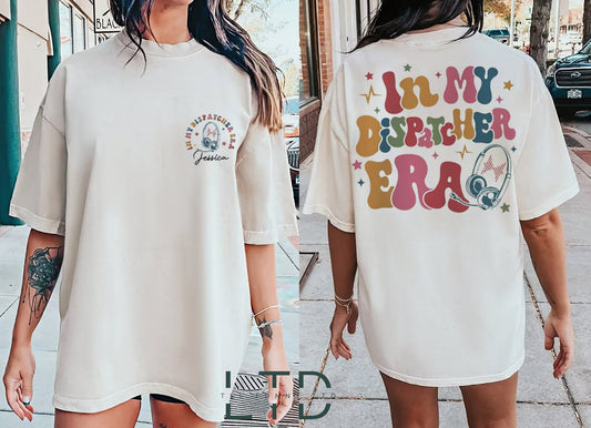 In My Dispatcher Era Shirt,911 Dispatcher Shirt,First Responder,Law Enforcement Shirt,Police Girlfriend Sweatshirt,Dispatch Girl Gift