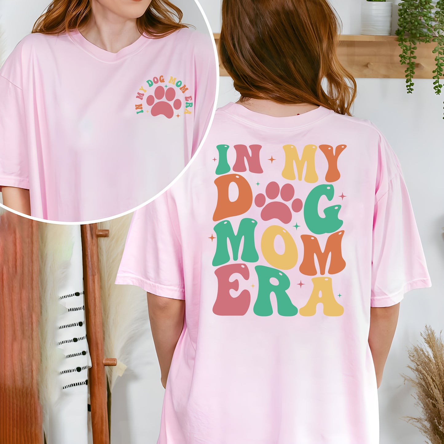 In My Dog Mom Era Sweatshirt, Mothers Day Sweatshirt, Dog Mom Era Hoodie, Gift for Mom, Funny Mom Crewneck Shirt,Mama Mom Birthday Gift