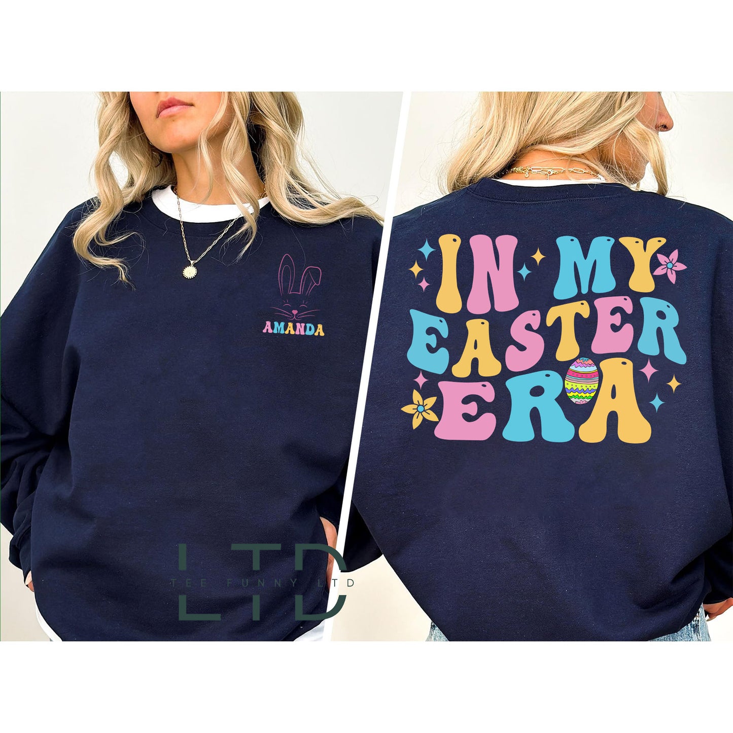 In My Easter Era Shirt, Bunny Shirt, Easter Era Shirt, Rabbit and Eggs Shirt, Spring Shirt, In My Era Shirt, Easter Day, Easter Eggs Shirt