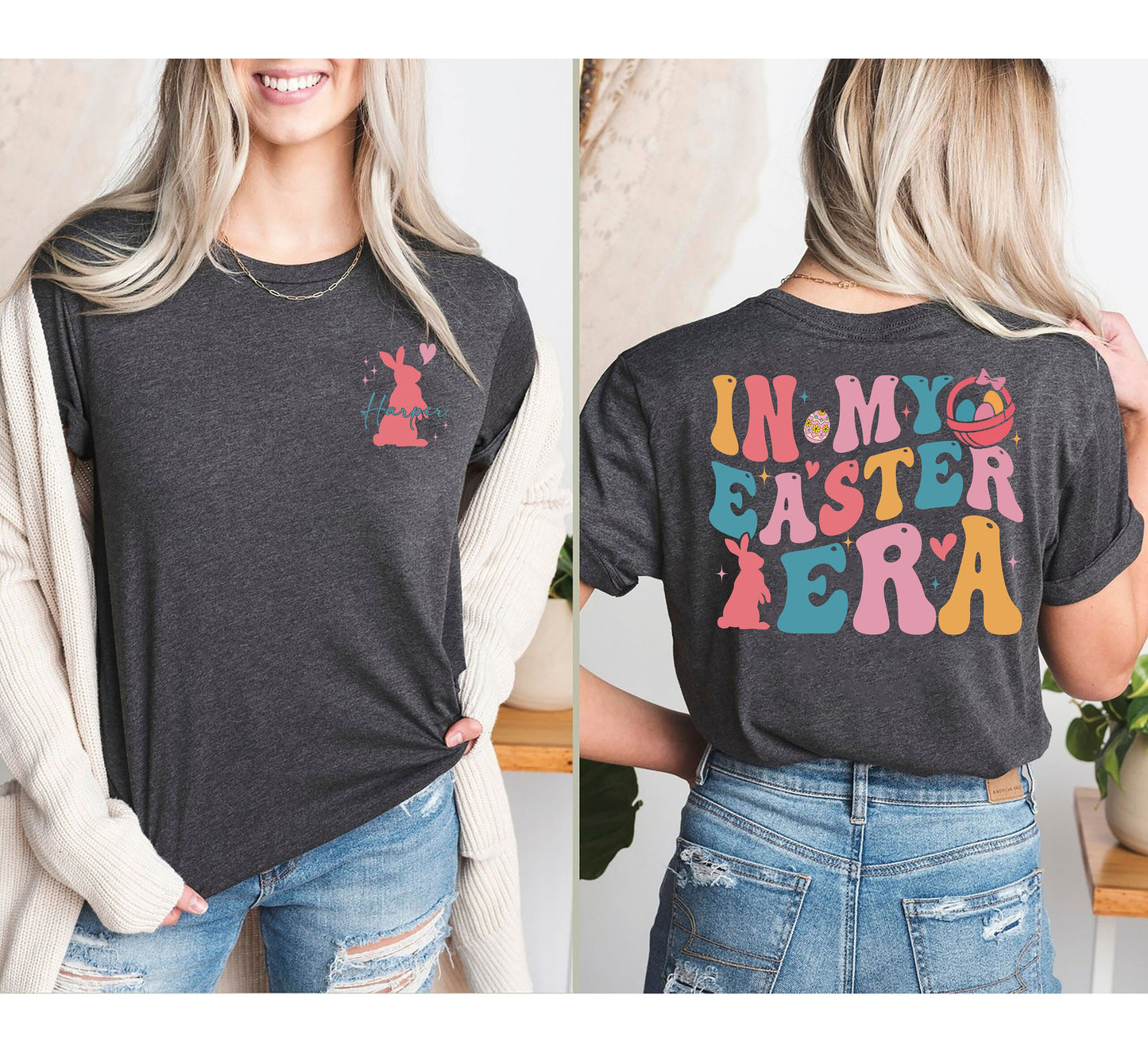 In My Easter Era Sweatshirt, Easter Season T Shirt, Treat All Peeps With Kindness Shirt, Teacher Bunny Shirt Gift, Gift For Easter