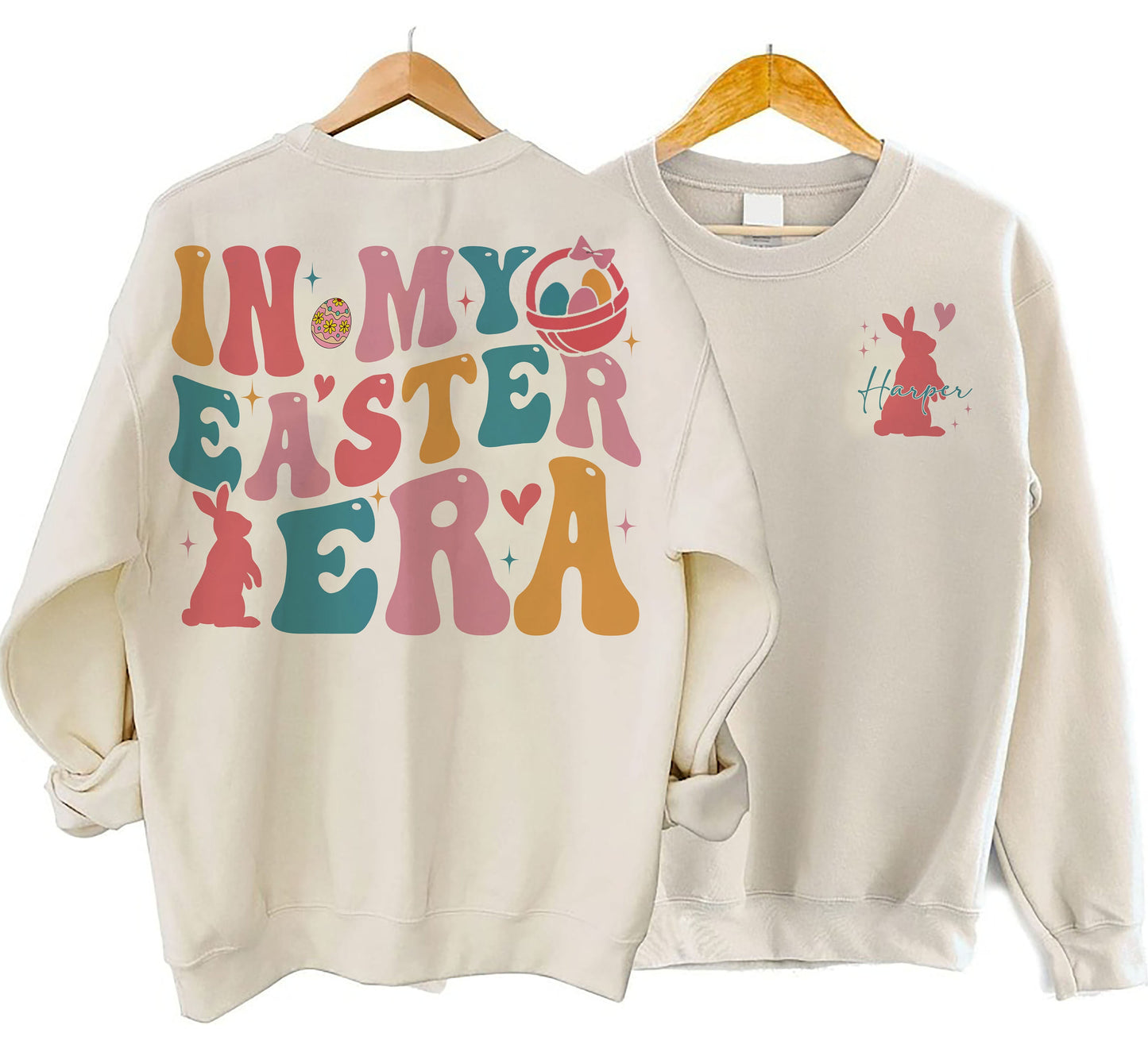 In My Easter Era Sweatshirt, Easter Season T Shirt, Treat All Peeps With Kindness Shirt, Teacher Bunny Shirt Gift, Gift For Easter