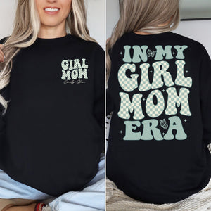 Retro In My Football Mom Era Sweatshirt, Game day Sport Mama Hoodie, Football Game Season Shirt, Mom Football Tee