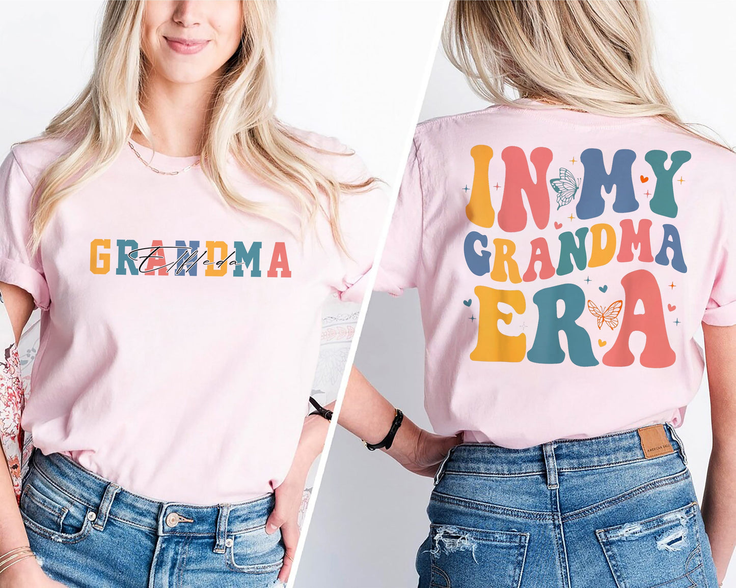 In My Grandma Era Shirt, Christmas Gift For Grandma, Family Shirt, Shirt For Grandma, Gift For New Grandma, Mother's Day Gift, Cute Gift tee