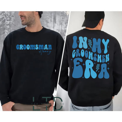 I Mo Léine Ré Groomsmen, Léine Groomsmen Pearsantaithe, Léine Groom, Fear Onóra, Léine Fear Brides, Cóisir Bainise, Bronntanas Togra Groomsmen