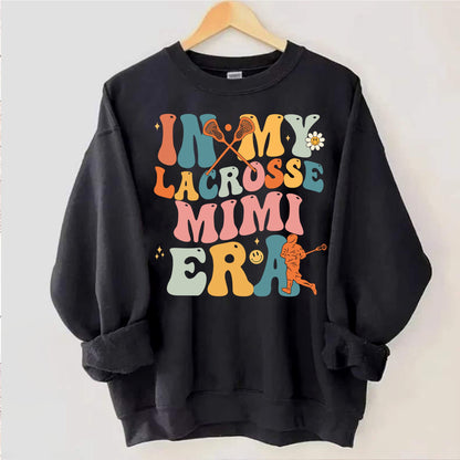 In My Lacrosse Gigi Era Sweatshirt, Lacrosse Gigi Shirt, LAX Mama Sweater, Retro Game Day Shirt, Team Gigi Gift, In My Era Shirt, Lacorsse