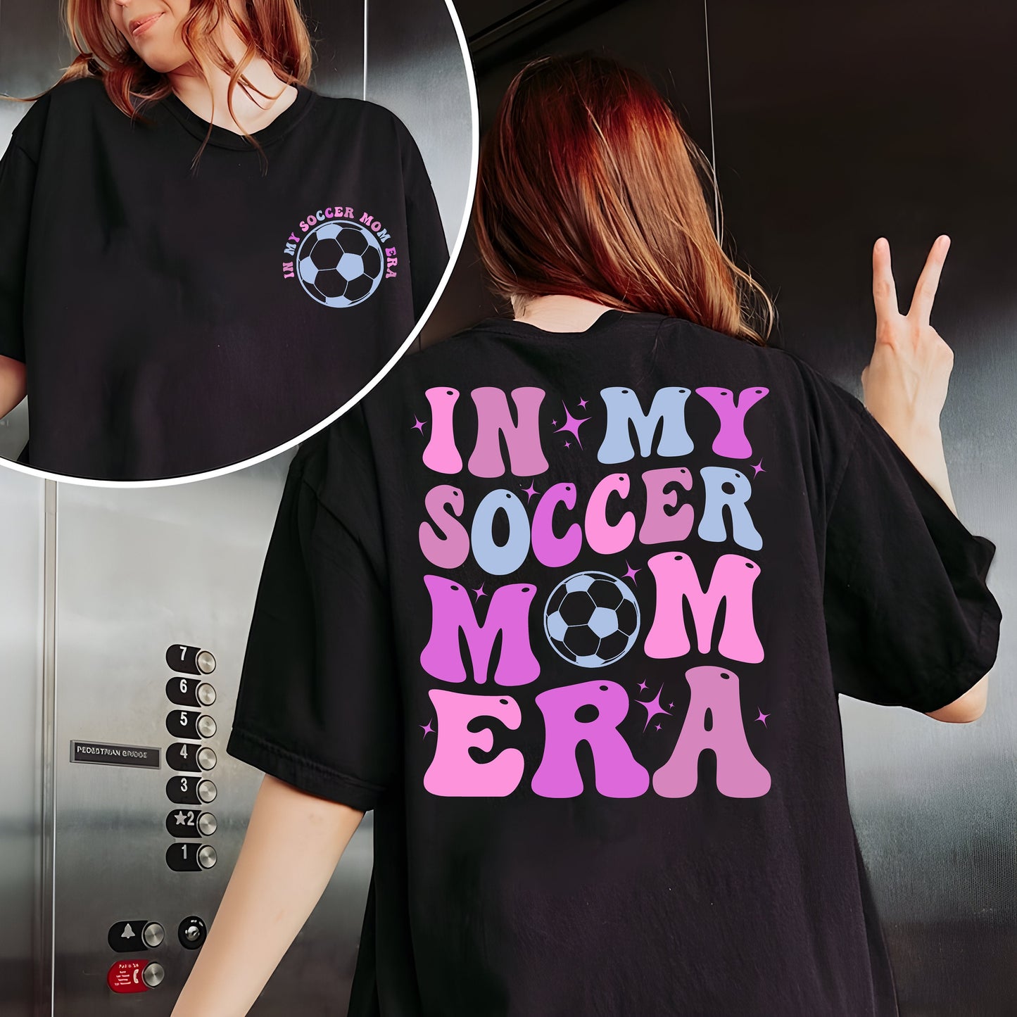 In My Soccer Mama Era Sweatshirt,Soccer Mom Era Shirt,Soccer Mom T shirt,Soccer Mom Era Crewneck,Gift For Soccer Mom,Gift For Soccer