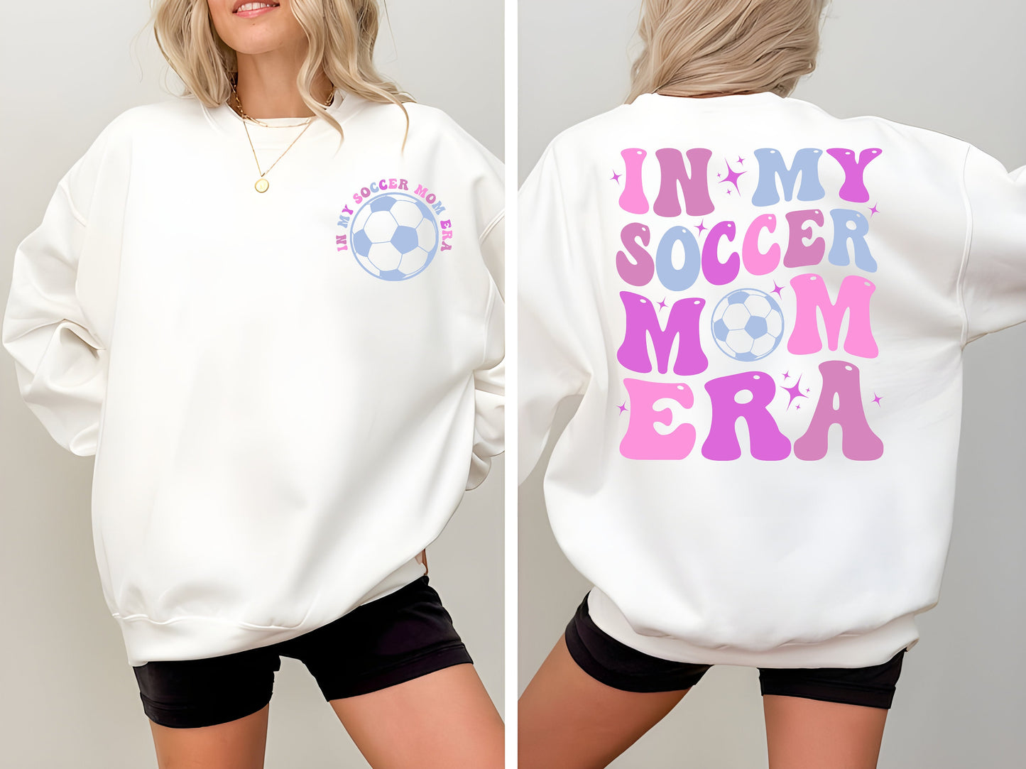 In My Soccer Mama Era Sweatshirt,Soccer Mom Era Shirt,Soccer Mom T shirt,Soccer Mom Era Crewneck,Gift For Soccer Mom,Gift For Soccer