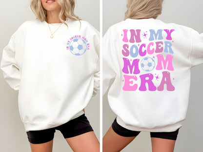 In My Soccer Mama Era Sweatshirt,Soccer Mom Era Shirt,Soccer Mom T shirt,Soccer Mom Era Crewneck,Gift For Soccer Mom,Gift For Soccer