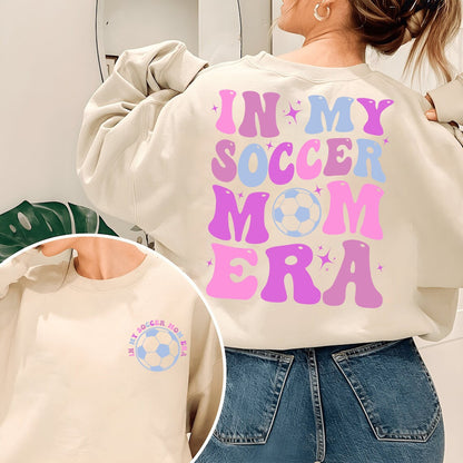 In My Soccer Mama Era Sweatshirt,Soccer Mom Era Shirt,Soccer Mom T shirt,Soccer Mom Era Crewneck,Gift For Soccer Mom,Gift For Soccer