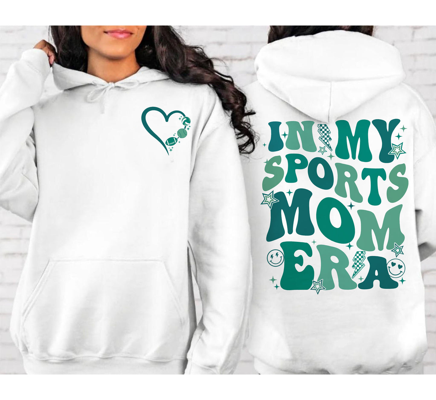 I Mo Spóirt Ré Mam Cochaillín, Spóirt Mam Tee, Léine Lae Cluiche, Peil Softball Volleyball Peile Baseball Mam Léine, Trendy Mama Léine