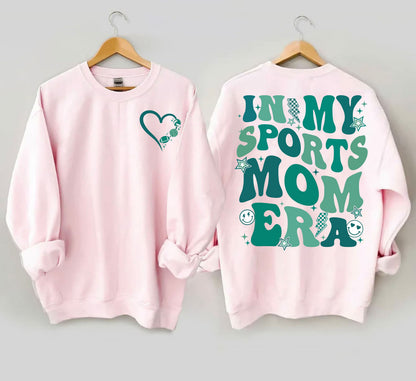 I Mo Spóirt Ré Mam Cochaillín, Spóirt Mam Tee, Léine Lae Cluiche, Peil Softball Volleyball Peile Baseball Mam Léine, Trendy Mama Léine