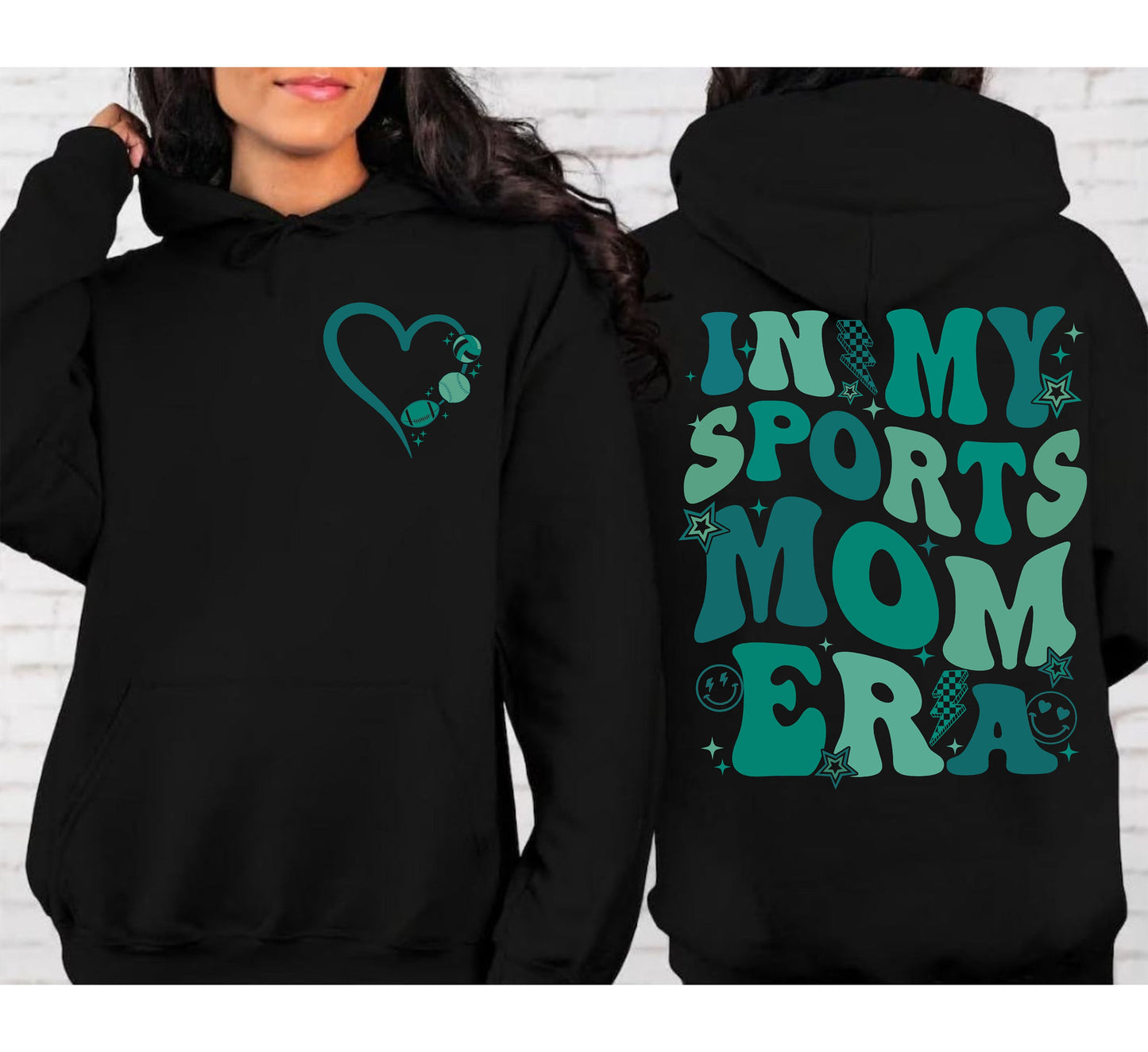 I Mo Spóirt Ré Mam Cochaillín, Spóirt Mam Tee, Léine Lae Cluiche, Peil Softball Volleyball Peile Baseball Mam Léine, Trendy Mama Léine