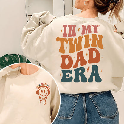 In My Twin Dad Era Sweatshirt, In My Dad Era Shirt, Twin Dad Shirt, Twin Dad Club, New Dad Gift, Expecting Dad Gift, Gender Reveal,Twin Dad