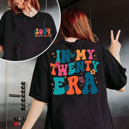 Léine Ré na bhFichidí, Léine 20ú Breithlá, Fichiú Breithlá, Léine Breithlá Pearsantaithe, Bronntanas 20ú Breithlá, Cochaill Lá Breithlá Saincheaptha