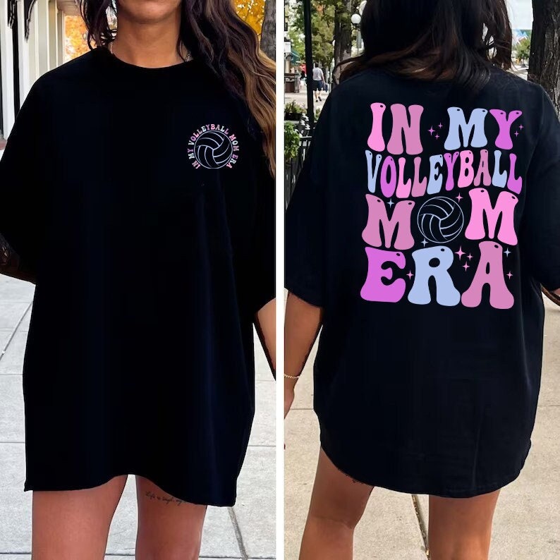In My Volleyball Mom Era Shirt, Sport Mom Shirt, Volleyball Lover Shirt, Volleyball Mom Sweatshirt, Game Day Shirt, Volleyball Mama Shirt