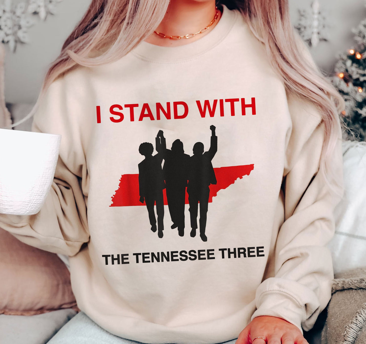 I Stand With The Tennessee Three Sweatshirt, Tennessee Three Shirt, Political Shirt, TN Democrats T-shirts, March For The Movement Tee Shirt