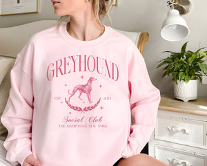 Italian Greyhound Social Club Sweatshirt, Greyhound Shirt, Greyhound Dog mom, Greyhound gift, Greyhound sweatshirt, Greyhound Hoodie